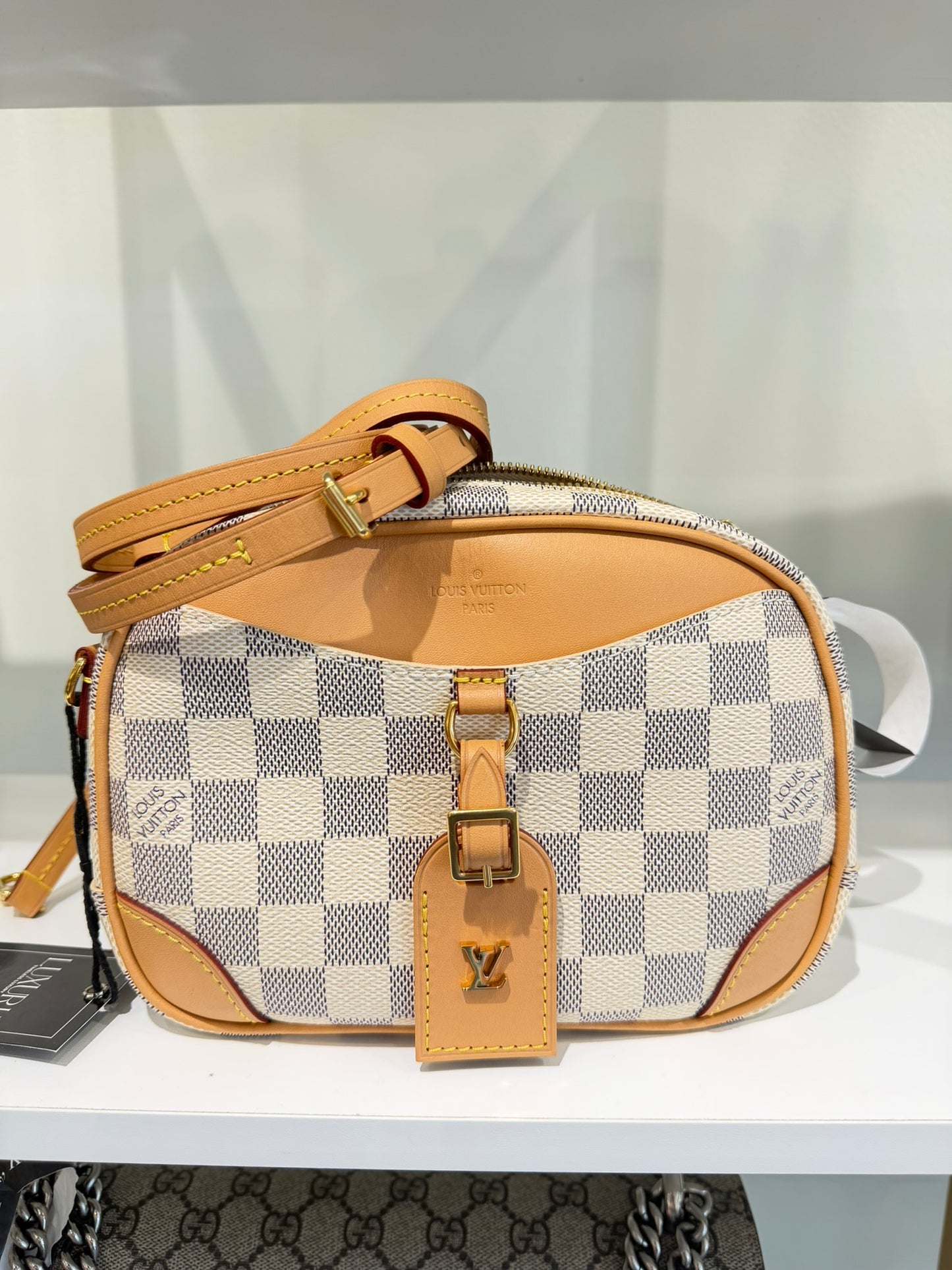 Louis Vuitton Mini Deauville – Damier Azur