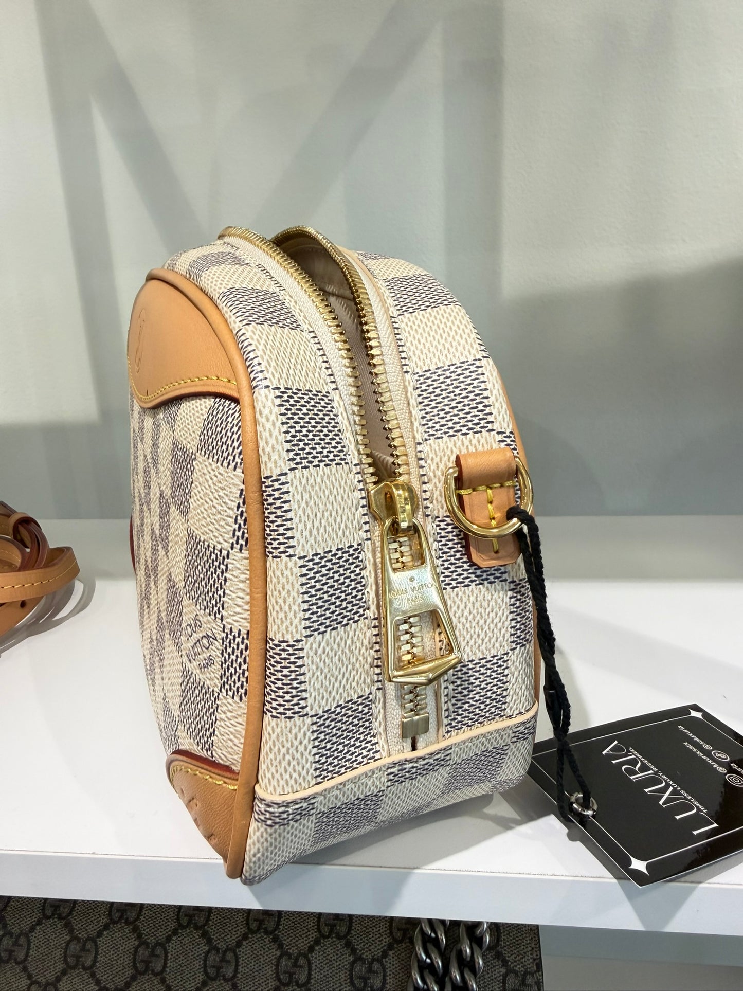 Louis Vuitton Mini Deauville – Damier Azur