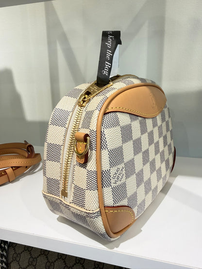 Louis Vuitton Mini Deauville – Damier Azur