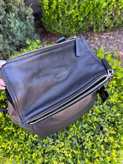 Givenchy Pandora Black Leather Backpack