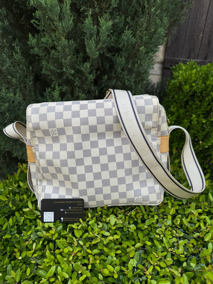 Louis Vuitton Naviglio in Damier Azur Canvas