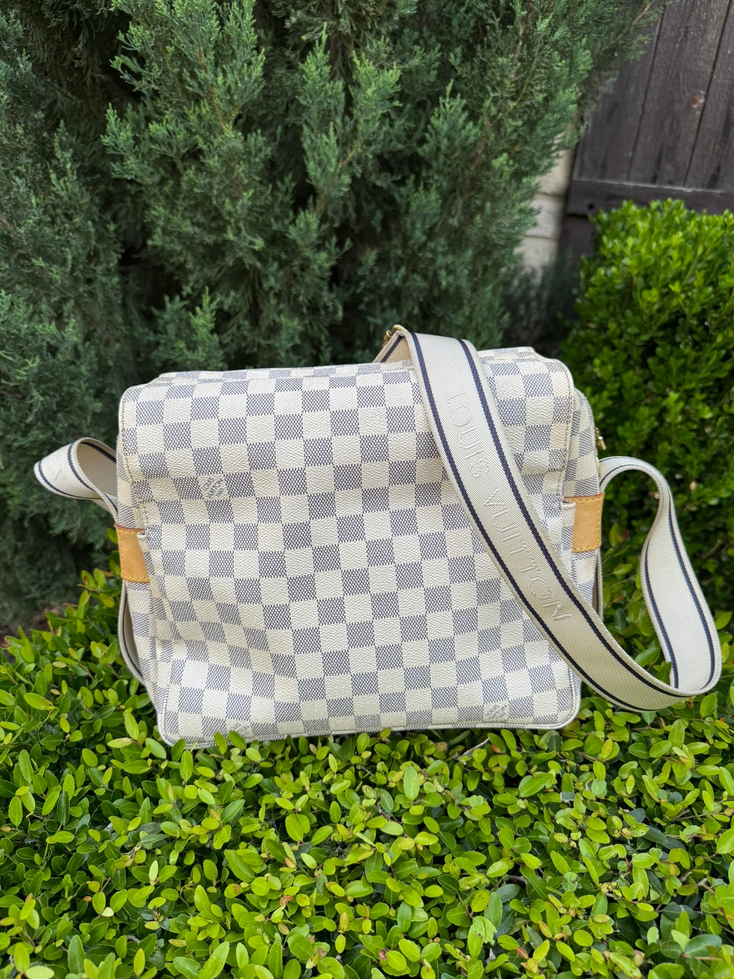 Louis Vuitton Naviglio in Damier Azur Canvas