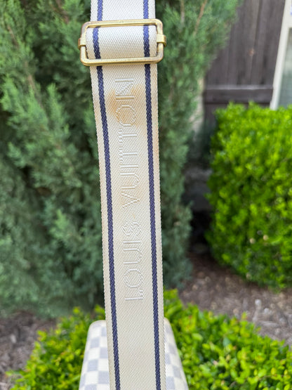 Louis Vuitton Naviglio in Damier Azur Canvas