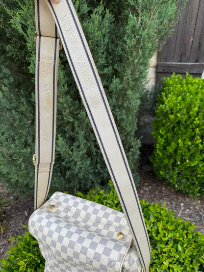 Louis Vuitton Naviglio in Damier Azur Canvas