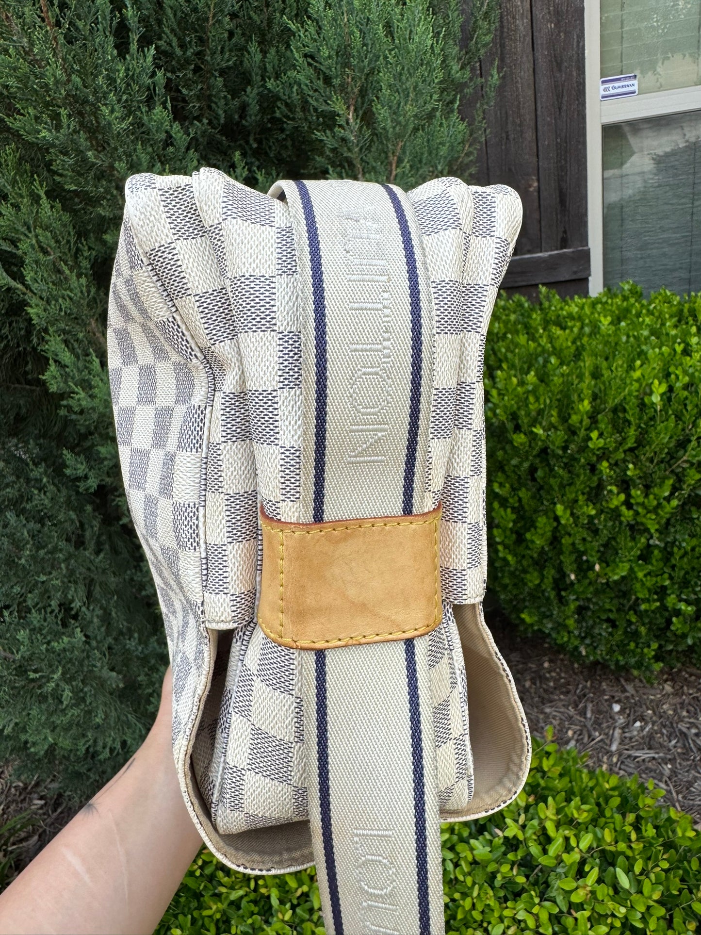 Louis Vuitton Naviglio in Damier Azur Canvas