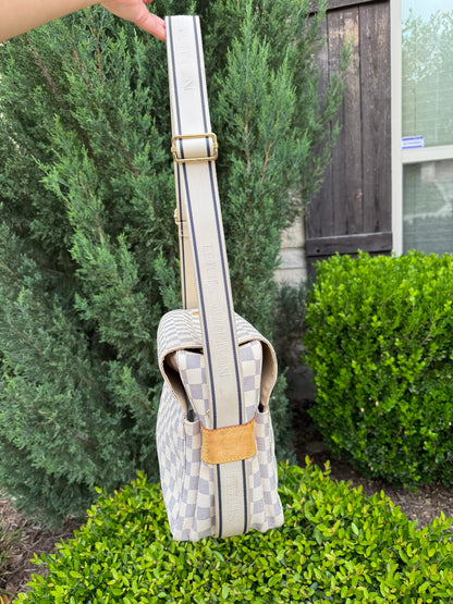 Louis Vuitton Naviglio in Damier Azur Canvas