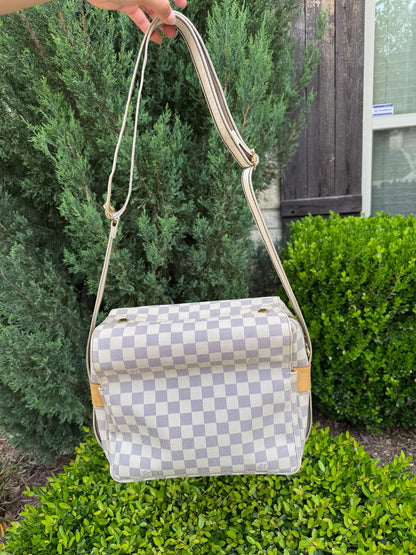 Louis Vuitton Naviglio in Damier Azur Canvas
