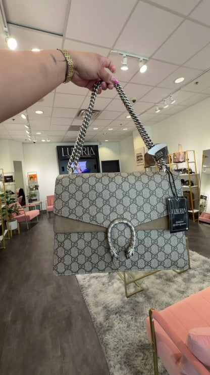 Gucci Dionysus Medium – Tan Leather