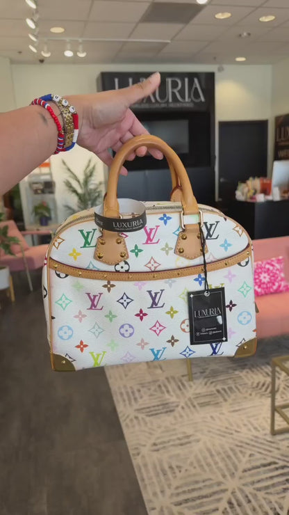 Louis Vuitton Trouville – Multicolor Monogram Blanc