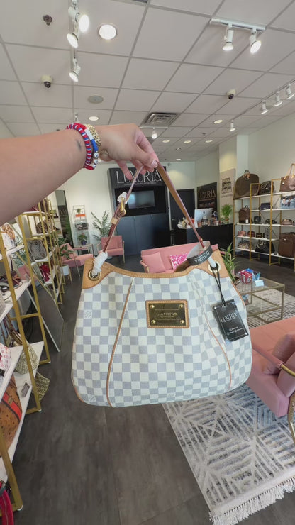 Louis Vuitton Galliera PM in Damier Azur