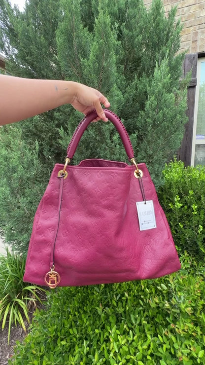 Louis Vuitton Artsy MM – Aurore Monogram Empreinte Leather