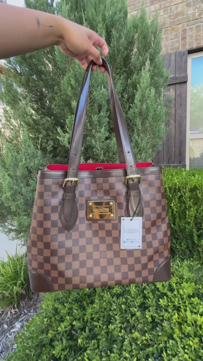 Louis Vuitton Hampstead MM in Damier Ebene Canvas