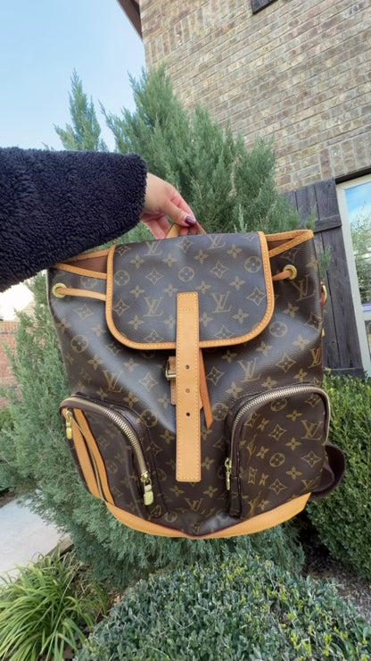 Louis Vuitton Bosphore Backpack in Monogram Canvas