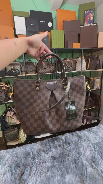 Louis Vuitton Sienna MM in Damier Ebene