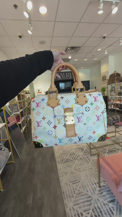 Louis Vuitton Speedy 30 – Multicolor Blanc