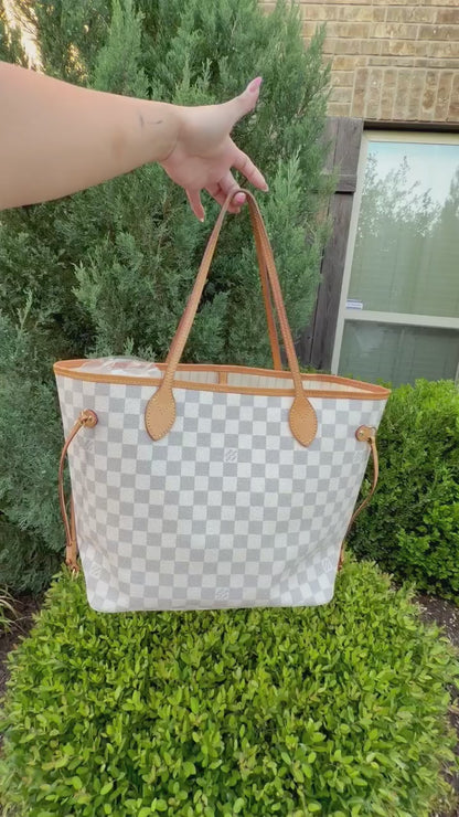 Louis Vuitton Neverfull MM – Damier Azur