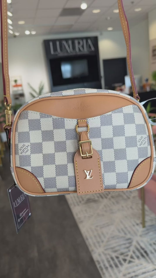 Louis Vuitton Mini Deauville – Damier Azur
