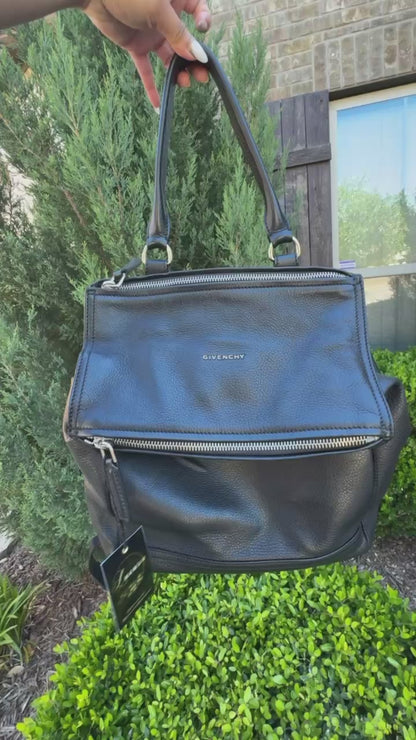 Givenchy Pandora Black Leather Backpack