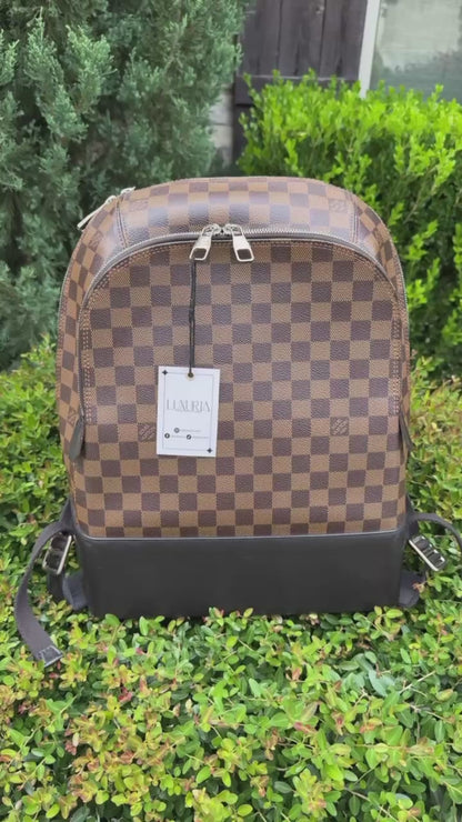 Louis Vuitton Jake Backpack in Damier Ebene Canvas