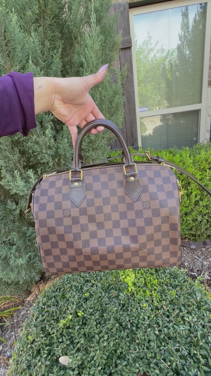 Louis Vuitton Speedy Bandoulière 30 – Damier Ebene