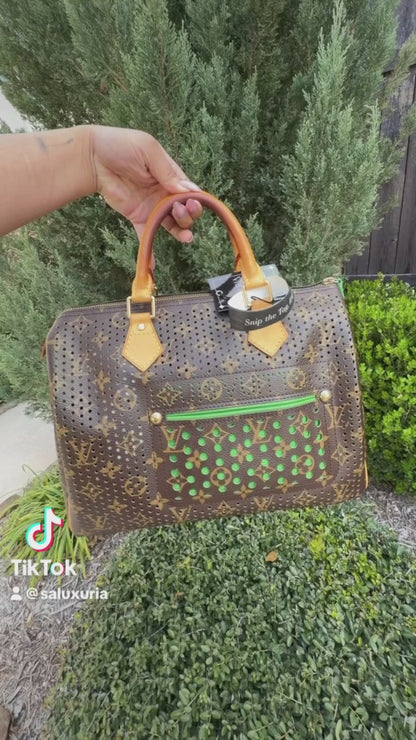 Louis Vuitton Speedy 30 – Perforated Green (Limited Edition)
